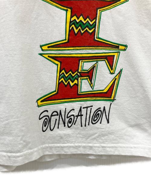 stussy（ステューシー）stussy (ステューシー) 00ｓIRIE SENSATION Tee ホワイト サイズ:Sの古着・服飾アイテム