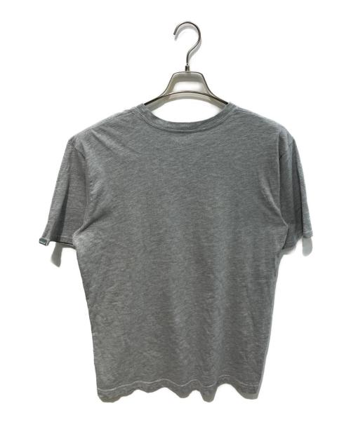 stussy（ステューシー）stussy (ステューシー) ラインストーンプリントロゴTシャツ　	USA製 グレー サイズ:Lの古着・服飾アイテム
