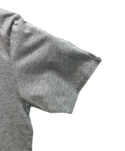 stussy（ステューシー）stussy (ステューシー) ラインストーンプリントロゴTシャツ　	USA製 グレー サイズ:Lの古着・服飾アイテム