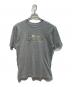 stussy（ステューシー）の古着「ラインストーンプリントロゴTシャツ　	USA製」｜グレー