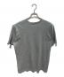 stussy (ステューシー) ラインストーンプリントロゴTシャツ　	USA製 グレー サイズ:L：6000円