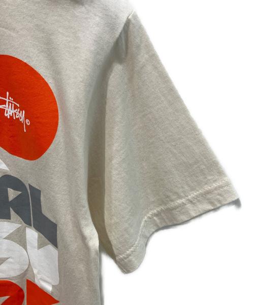 stussy（ステューシー）stussy (ステューシー) 00ｓINTERNATIONAL TRIBE Tee アイボリー サイズ:Mの古着・服飾アイテム