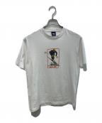 stussyステューシー）の古着「90ｓ old school flavor tee USA製」｜ホワイト