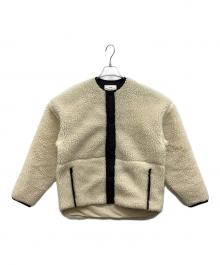 HYKE（ハイク）の古着「FAUX SHEARLING JACKET」｜アイボリー