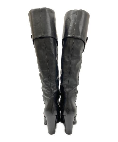 CELINE（セリーヌ）CELINE (セリーヌ) ライディングブーツ ブラック サイズ:39の古着・服飾アイテム