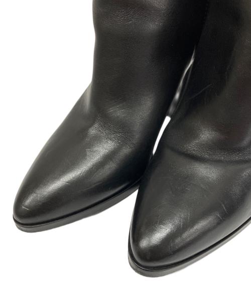 CELINE（セリーヌ）CELINE (セリーヌ) ライディングブーツ ブラック サイズ:39の古着・服飾アイテム