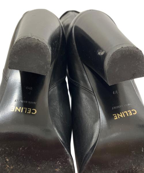 CELINE（セリーヌ）CELINE (セリーヌ) ライディングブーツ ブラック サイズ:39の古着・服飾アイテム