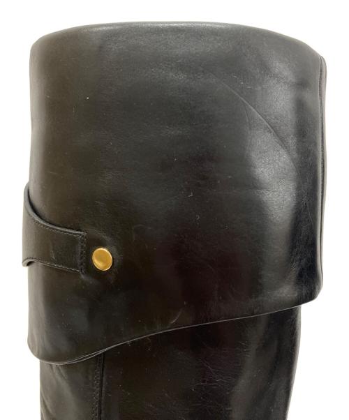 CELINE（セリーヌ）CELINE (セリーヌ) ライディングブーツ ブラック サイズ:39の古着・服飾アイテム