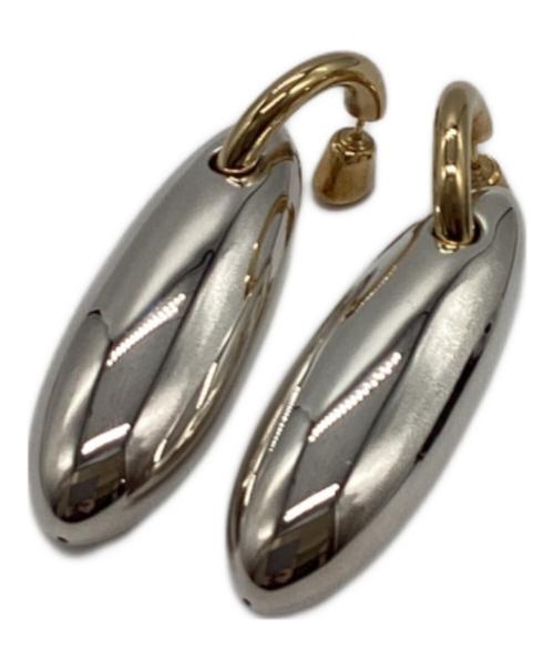 BOTTEGA VENETA（ボッテガベネタ）BOTTEGA VENETA (ボッテガベネタ) エリプス ラージ ピアスの古着・服飾アイテム