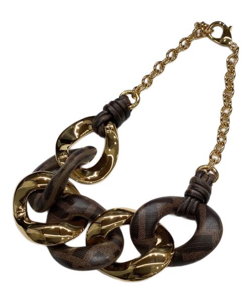 FENDI（フェンディ）FENDI (フェンディ) ズッカラージチェーンネックレスの古着・服飾アイテム