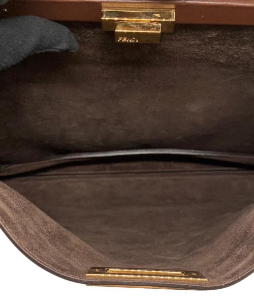 FENDI（フェンディ）FENDI (フェンディ) ハンドバッグ ブラウンの古着・服飾アイテム