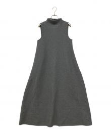 THE TOE（ザ・トゥー）の古着「Dumbo Sleeveless Onepiece ノースリーブワンピース」｜グレー