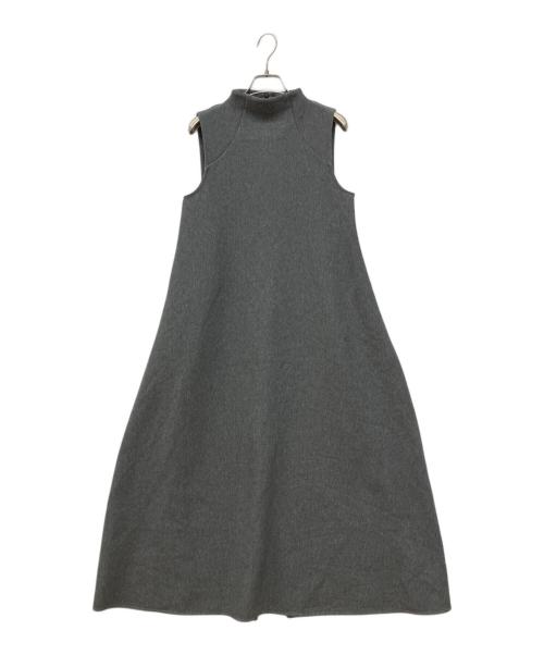 THE TOE（ザ・トゥー）THE TOE (ザ・トゥー) Dumbo Sleeveless Onepiece ノースリーブワンピース グレー サイズ:Ｓの古着・服飾アイテム