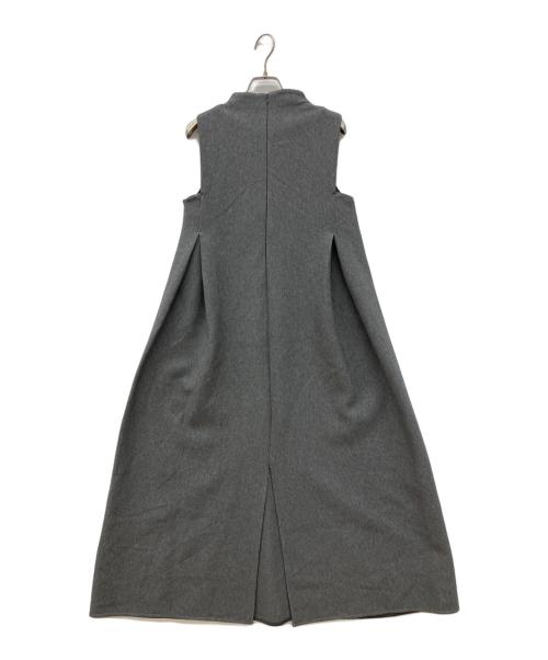 THE TOE（ザ・トゥー）THE TOE (ザ・トゥー) Dumbo Sleeveless Onepiece ノースリーブワンピース グレー サイズ:Ｓの古着・服飾アイテム