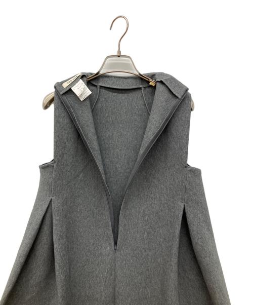 THE TOE（ザ・トゥー）THE TOE (ザ・トゥー) Dumbo Sleeveless Onepiece ノースリーブワンピース グレー サイズ:Ｓの古着・服飾アイテム