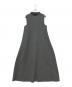 THE TOE（ザ・トゥー）の古着「Dumbo Sleeveless Onepiece ノースリーブワンピース」｜グレー