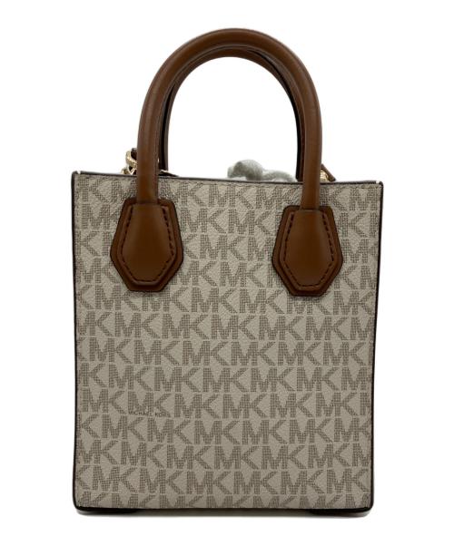 MICHAEL KORS（マイケル・コース）MICHAEL KORS (マイケル・コース) 2WAYバッグ ホワイトの古着・服飾アイテム