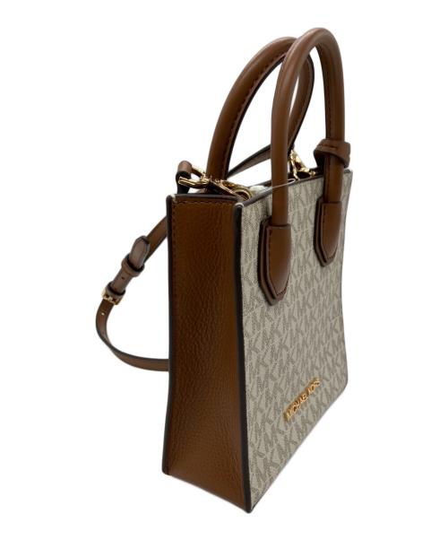 MICHAEL KORS（マイケル・コース）MICHAEL KORS (マイケル・コース) 2WAYバッグ ホワイトの古着・服飾アイテム