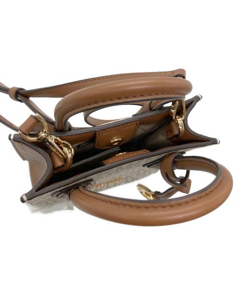 MICHAEL KORS（マイケル・コース）MICHAEL KORS (マイケル・コース) 2WAYバッグ ホワイトの古着・服飾アイテム