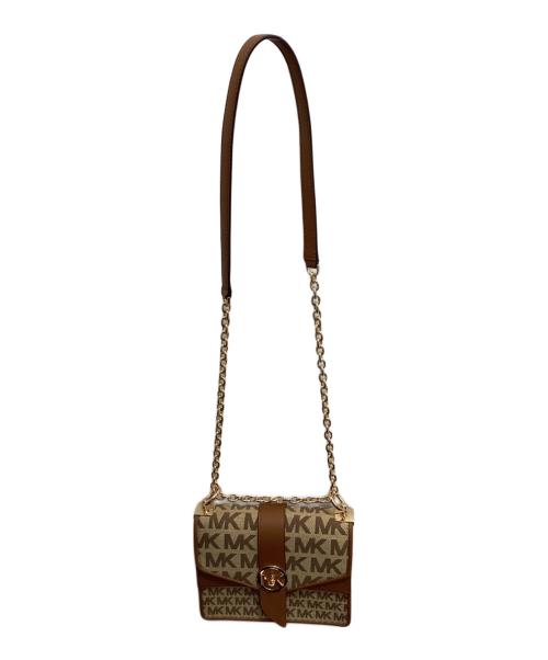 MICHAEL KORS（マイケル・コース）MICHAEL KORS (マイケル・コース) ショルダーバッグ ブラウンの古着・服飾アイテム