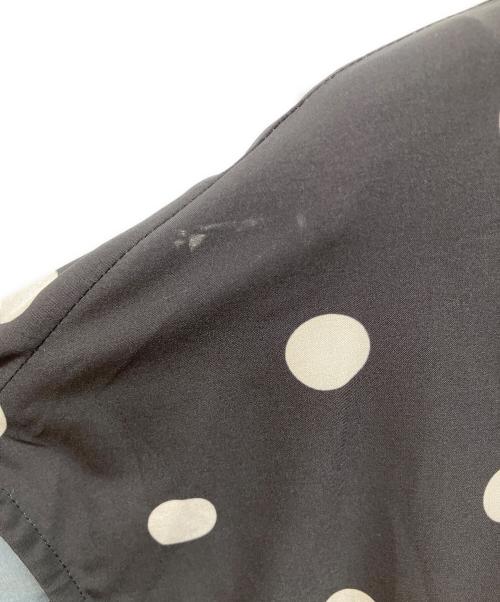 Spick and Span（スピック＆スパン）Spick and Span (スピック＆スパン) ドットフレンチスリーブブラウス ブラック サイズ:Freeの古着・服飾アイテム