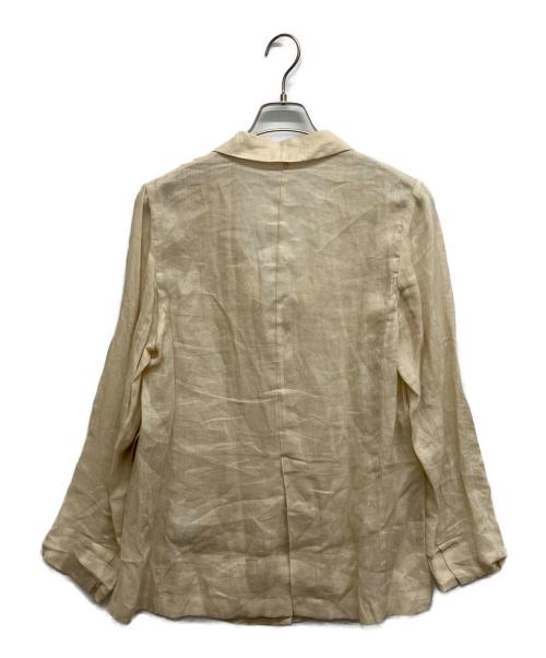 SLOBE IENA（スローブ イエナ）SLOBE IENA (スローブ イエナ) ラミージョーゼットジャケット ベージュ サイズ:Freeの古着・服飾アイテム