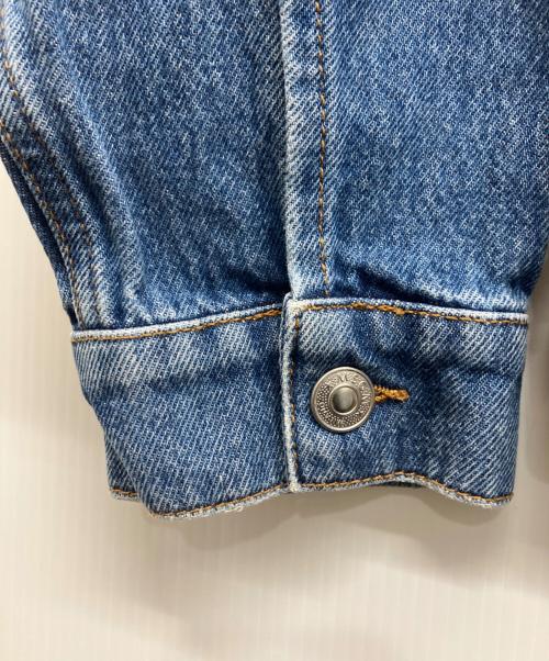 MSGM（エムエスジーエム）MSGM (エムエスジーエム) バックロゴデニムジャケット ブルー サイズ:38の古着・服飾アイテム