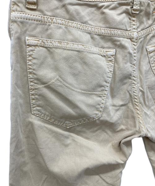 JACOB COHEN（ヤコブコーエン）JACOB COHEN (ヤコブコーエン) テーラードジーンズ ベージュ サイズ:31の古着・服飾アイテム