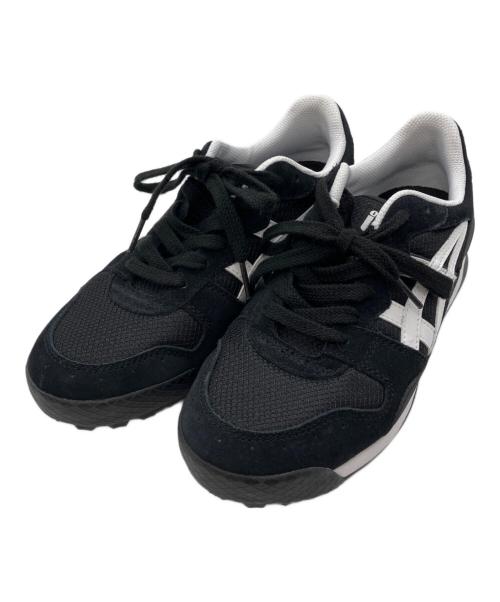 Onitsuka Tiger（オニツカタイガー）Onitsuka Tiger (オニツカタイガー) Horizonia　ホリゾニア　ローカットスニーカー ブラック サイズ:24cmの古着・服飾アイテム