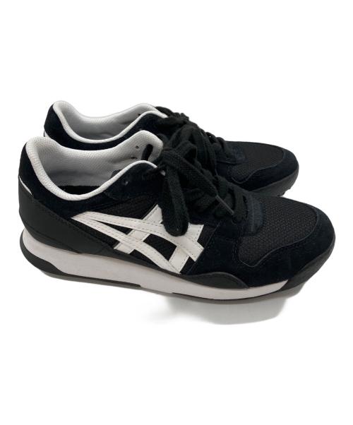 Onitsuka Tiger（オニツカタイガー）Onitsuka Tiger (オニツカタイガー) Horizonia　ホリゾニア　ローカットスニーカー ブラック サイズ:24cmの古着・服飾アイテム