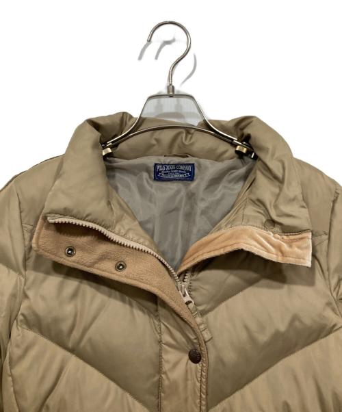 POLO JEANS CO.（ポロジーンズカンパニー）POLO JEANS CO. (ポロジーンズカンパニー) ロング中綿コート ベージュ サイズ:Mの古着・服飾アイテム