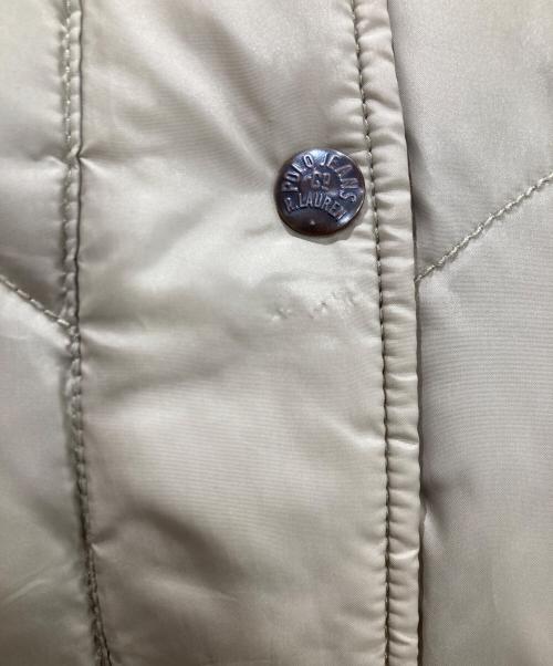 POLO JEANS CO.（ポロジーンズカンパニー）POLO JEANS CO. (ポロジーンズカンパニー) ロング中綿コート ベージュ サイズ:Mの古着・服飾アイテム