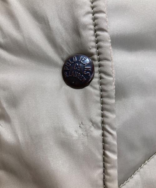 POLO JEANS CO.（ポロジーンズカンパニー）POLO JEANS CO. (ポロジーンズカンパニー) ロング中綿コート ベージュ サイズ:Mの古着・服飾アイテム