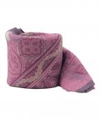 ETROエトロ）の古着「ウールシルクストール」｜パープル