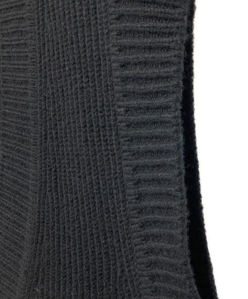 YLEVE（イレーヴ）YLEVE (イレーヴ) EX FINE MERINO WOOL KN N/S P/O ブラック サイズ:Fの古着・服飾アイテム