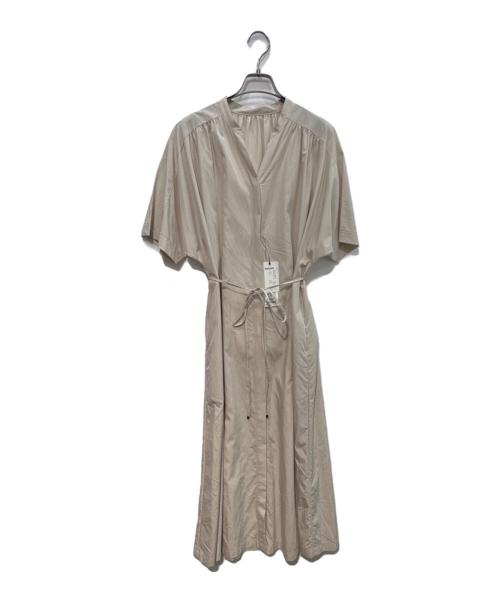 LAUTRE AMONT（ロートレアモン）LAUTRE AMONT (ロートレアモン) キーホールリラクシーワンピース　3101-42023 ベージュ サイズ:40 未使用品の古着・服飾アイテム