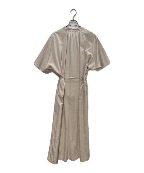 LAUTRE AMONT（ロートレアモン）LAUTRE AMONT (ロートレアモン) キーホールリラクシーワンピース　3101-42023 ベージュ サイズ:40 未使用品の古着・服飾アイテム