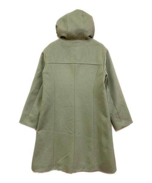 SCAPA（スキャパ）SCAPA (スキャパ) アンゴラウール フーデッドコート グリーン サイズ:SIZE 38の古着・服飾アイテム