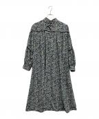 L'EQUIPEレキップ）の古着「小花柄プリントワンピース」｜ネイビー
