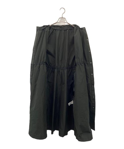 L'EQUIPE（レキップ）L'EQUIPE (レキップ) ライトタフタコートワンピース グリーン サイズ:38の古着・服飾アイテム