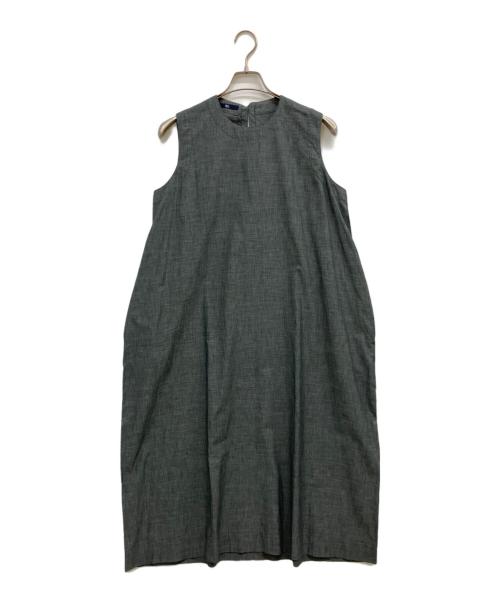 45R（フォーティファイブ・アール）45R (フォーティファイブ・アール) ノースリーブワンピース グレー サイズ:SIZE0の古着・服飾アイテム