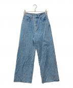 UNITED ARROWSユナイテッドアローズ）の古着「ルーズシルエットストレートデニムパンツ」｜インディゴ