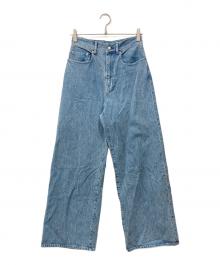 UNITED ARROWS（ユナイテッドアローズ）の古着「ルーズシルエットストレートデニムパンツ」｜インディゴ