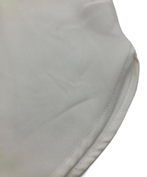 BEARDSLEY（ビアズリー）BEARDSLEY (ビアズリー) ニットコンビブラウス ホワイト サイズ:Freeの古着・服飾アイテム