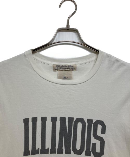 REMI RELIEF（レミレリーフ）REMI RELIEF (レミレリーフ) ILLINOIS Tシャツ アイボリー サイズ:Lの古着・服飾アイテム