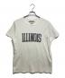 REMI RELIEF（レミレリーフ）の古着「ILLINOIS Tシャツ」｜アイボリー