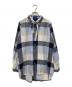 BLUE LABEL CRESTBRIDGE（ブルーレーベルクレストブリッジ）の古着「チェックリボンシャツ」｜ブルー
