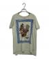 Vivienne Westwood RED LABEL（ヴィヴィアンウエストウッドレッドレーベル）の古着「フラワープリントTシャツ」｜ライトグリーン
