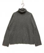 Spick and Spanスピック＆スパン）の古着「ウールカシミヤ タートルネックプルオーバー」｜グレー