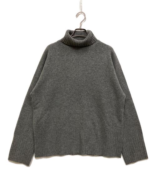 Spick and Span（スピック＆スパン）Spick and Span (スピックアンドスパン) ウールカシミヤ タートルネックプルオーバー グレー サイズ:SIZE Free 未使用品の古着・服飾アイテム